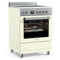 Κουζίνα Hyundai HCVR24S-6060V/BZ με 6 κεραμικές Ζώνες, χωρητικότητα φούρνου 60L, μηχανισμό σούβλας και ενεργειακή κλάση Α