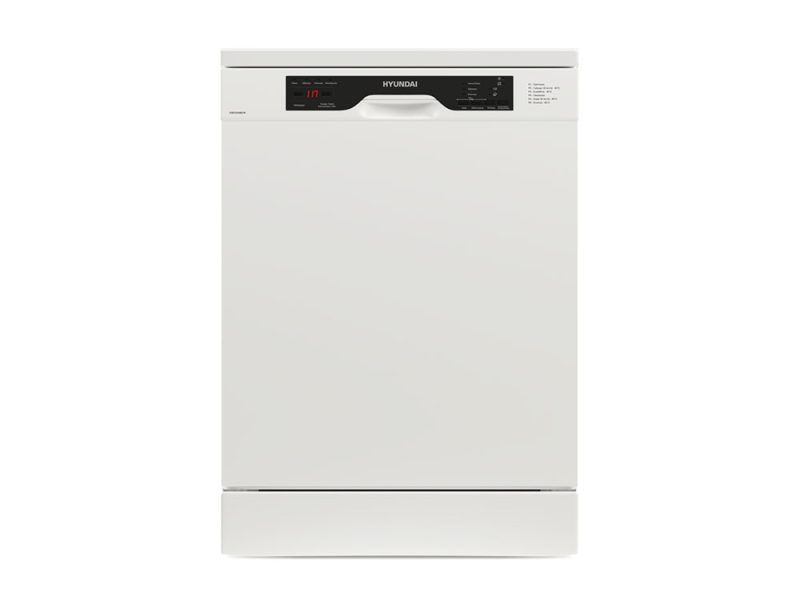 Πλυντήριο πιάτων Hyundai HDW19-6060/W με χωρητικότητα 12 σερβίτσια και ενεργειακή κλάση E