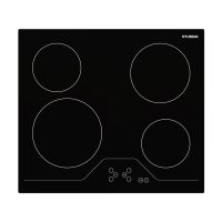 Κεραμικές εστίες Hyundai HBIH19-04V με πλάτος 60cm και 4 ζώνες μαγειρέματος