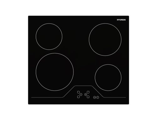 Κεραμικές εστίες Hyundai HBIH19-04V με πλάτος 60cm και 4 ζώνες μαγειρέματος