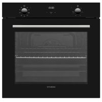 Εντοιχιζόμενος φούρνος Hyundai HBIO24-75/1 BLXD με χωρητικότητα 78L και ενεργειακή κλάση Α