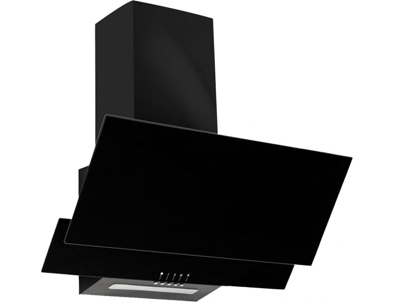 Απορροφητήρας Hyundai HHD24-GL2661B με πλάτος 60cm και απορροφητική ισχύ 450 m³/h - Black