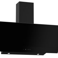 Απορροφητήρας Hyundai HHD24-GL4691B με πλάτος 90cm και απορροφητική ισχύ 650 m³/h - Black