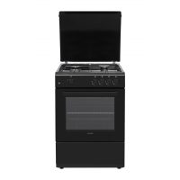 image_returner Κουζίνα Hyundai HCGC25V-72604G/BL με φούρνο και εστίες αερίου, χωρητικότητα φούρνου 75L, 5 διαφορετικές εντάσεις φωτιάς και ενεργειακή κλάση Α