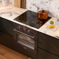 Εντοιχιζόμενες Κεραμικές εστίες Hyundai HBIH24S-06V με πλάτος 60cm και 6 ζώνες μαγειρέματος