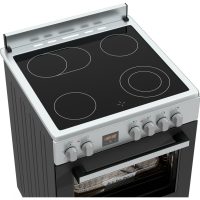 Κουζίνα Hyundai HCVR24S-6060V/AN με 6 κεραμικές Ζώνες, χωρητικότητα φούρνου 60L, μηχανισμό σούβλας και ενεργειακή κλάση Α