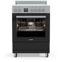 Κουζίνα Hyundai HCVR24S-6060V/AN με 6 κεραμικές Ζώνες, χωρητικότητα φούρνου 60L, μηχανισμό σούβλας και ενεργειακή κλάση Α