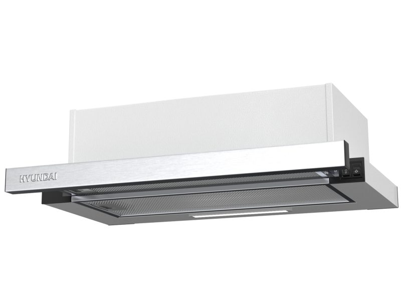 Απορροφητήρας Hyundai HHD24-TL7061W με πλάτος 60cm και απορροφητική ισχύ 450 m³/h - White