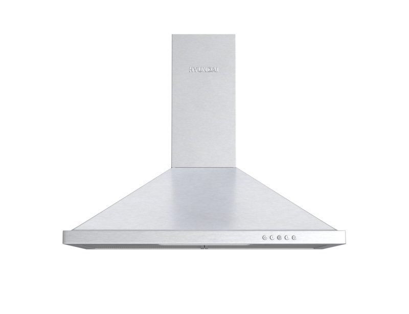 Απορροφητήρας Hyundai HHD24-P5661X με πλάτος 60cm και απορροφητική ισχύ 450 m³/h - Inox