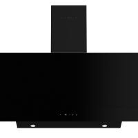 Απορροφητήρας Hyundai HHD24-GL4691B με πλάτος 90cm και απορροφητική ισχύ 650 m³/h - Black