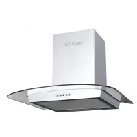 Απορροφητήρας Hyundai HHD24-TG2261X με πλάτος 60cm και απορροφητική ισχύ 650 m³/h - Inox