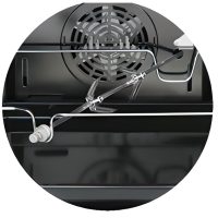 image_returner_extra Κουζίνα Hyundai HCVC23-7260V/WP με πολυλειτουργικό φούρνο, κεραμικές εστίες, χωρητικότητα φούρνου 69L, 9 λειτουργίες ψησίματος, μηχανισμό σούβλας και ενεργειακή κλάση Α