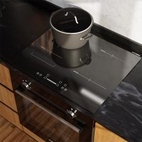 Επαγωγικές εστίες Hyundai HBIH22-05IHBL με πλάτος 60cm και 4 ζώνες μαγειρέματος