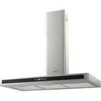 Απορροφητήρας Hyundai HHD21-T3690ET/GLX με πλάτος 90cm και απορροφητική ισχύ 520 m³/h - Inox