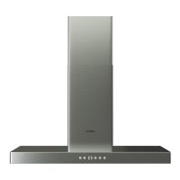 Απορροφητήρας Hyundai HHD21-T3790EL/X με πλάτος 90cm και απορροφητική ισχύ 520 m³/h - Inox