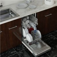 Εντοιχιζόμενο Πλυντήριο Πιάτων Hyundai HDW21-4560SBI/X με χωρητικότητα 10 σερβίτσια και ενεργειακή κλάση E