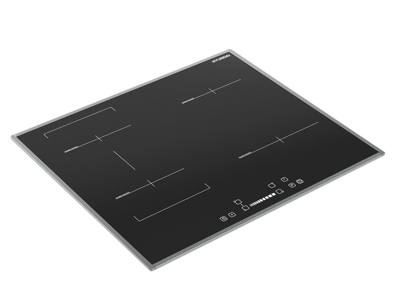 Επαγωγικές εστίες Hyundai HBIH22-05IHBL/X με πλάτος 60cm και 4 ζώνες μαγειρέματος