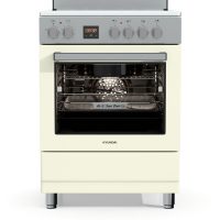 Κουζίνα Hyundai HCVR24S-6060V/BZ με 6 κεραμικές Ζώνες, χωρητικότητα φούρνου 60L, μηχανισμό σούβλας και ενεργειακή κλάση Α