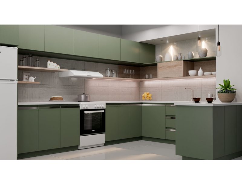 Κουζίνα Hyundai HCVC24V-7260VS/W με κεραμικές εστίες, χωρητικότητα φούρνου 69L, 5 λειτουργίες ψησίματος και ενεργειακή κλάση Α