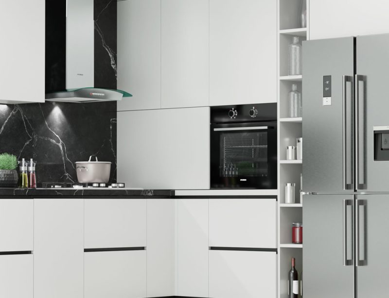 Εντοιχιζόμενος φούρνος Hyundai HBIO22-65/1 BLX με χωρητικότητα 69L και ενεργειακή κλάση Α