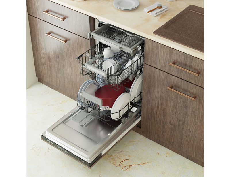 image_returner_extra Εντοιχιζόμενο Πλυντήριο Πιάτων Hyundai HDW20-4560F/IND-BL Με Χωρητικότητα 10 Σερβίτσια Και Ενεργειακή Κλάση E