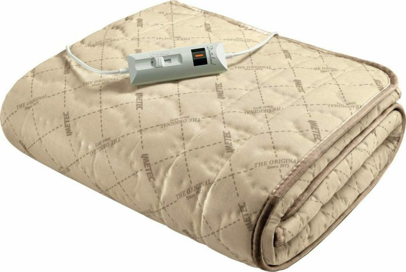 Imetec Μονό Ηλεκτρικό Υπόστρωμα Πλενόμενο Μπεζ 55W 80x150cm