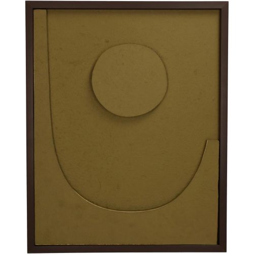 kal-2095 Διακοσμητικό Τοίχου ArteLibre Πράσινο Χαρτί 40x3x50cm