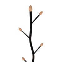 kalogeros-fb9957201-metallikos-8-simeion-2 ΚΑΛΟΓΕΡΟΣ HM9572.01 ΜΕΤΑΛΛΙΚΟΣ 8 ΣΗΜΕΙΩΝ ΣΕ ΜΑΥΡΟ ΧΡΩΜΑ Φ36x172Yεκ.