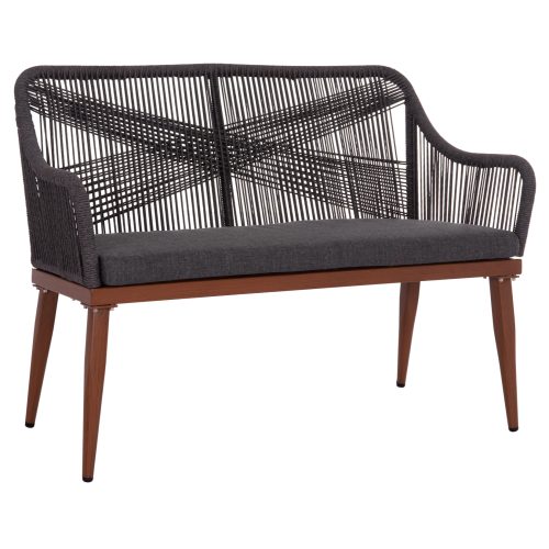 kanapes-2thesios-fb9555011-aloyminio-kaf ΚΑΝΑΠΕΣ 2ΘΕΣΙΟΣ MYRTIA HM5550.11 AΛΟΥΜΙΝΙΟ ΚΑΦΕ--ΑΝΘΡΑΚΙ P.E. ΣΧΟΙΝΙ 123x61x90Υεκ