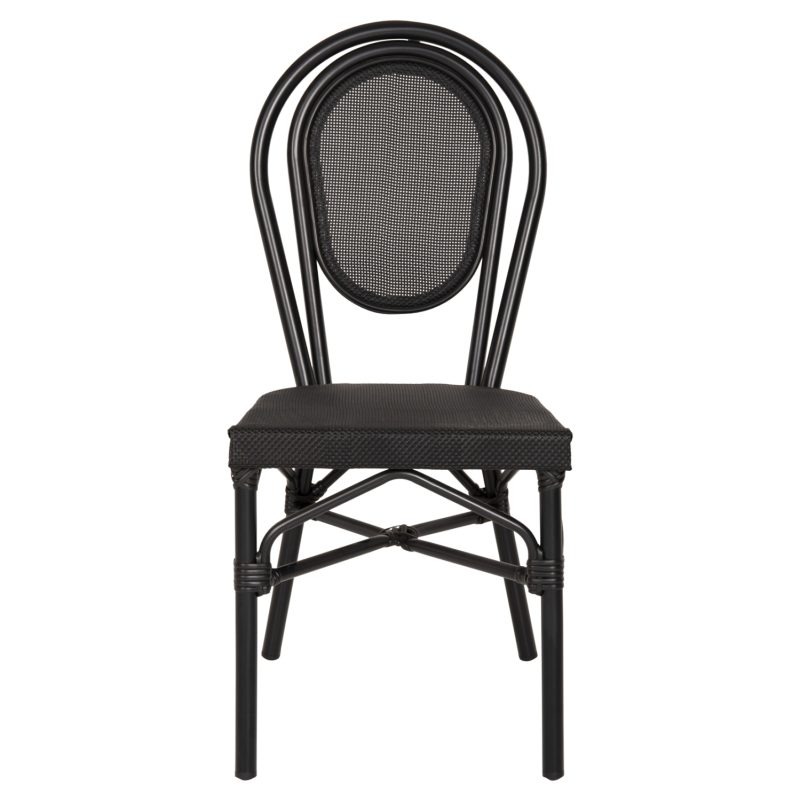 ΚΑΡΕΚΛΑ ΑΛΟΥΜΙΝΙΟΥ TRENT BAMBOO LOOK ΜΕ TEXTLINE 45x57x88 εκ. HM5052