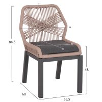 karekla-aloyminioy-fb9554712-anthraki-sc-1 ΚΑΡΕΚΛΑ ΑΛΟΥΜΙΝΙΟΥ HOWARD HM5547.12 ΑΝΘΡΑΚΙ--ΣΧΟΙΝΙ ΜΠΕΖ 55,5x60x84,5Υεκ