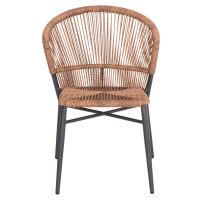 karekla-aloyminioy-fb9626701-anthraki-sk-2 ΚΑΡΕΚΛΑ ΑΛΟΥΜΙΝΙΟΥ LYNN HM6267.01 ΑΝΘΡΑΚΙ ΣΚΕΛΕΤΟΣ-P.E.RATTAN ΦΥΣΙΚΟ 57x61x79Υεκ