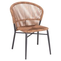 karekla-aloyminioy-fb9626701-anthraki-sk ΚΑΡΕΚΛΑ ΑΛΟΥΜΙΝΙΟΥ LYNN HM6267.01 ΑΝΘΡΑΚΙ ΣΚΕΛΕΤΟΣ-P.E.RATTAN ΦΥΣΙΚΟ 57x61x79Υεκ