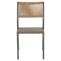 karekla-aloyminioy-sampani-me-rattan-tex-2 ΚΑΡΕΚΛΑ ΑΛΟΥΜΙΝΙΟΥ ΣΑΜΠΑΝΙ ΜΕ RATTAN & TEXTLINE HM5921.03 46x55,5x83 εκ.