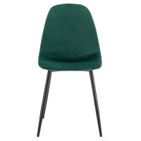 ΚΑΡΕΚΛΑ LEONARDO ΒΕΛΟΥΔΟ ΚΥΠΑΡΙΣΣΙ ΜΕ ΜΕΤΑΛΛΙΚΑ ΠΟΔΙΑ 45x53x85Υ εκ. HM00100.23 4τμχ