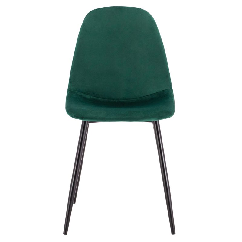 ΚΑΡΕΚΛΑ LEONARDO ΒΕΛΟΥΔΟ ΚΥΠΑΡΙΣΣΙ ΜΕ ΜΕΤΑΛΛΙΚΑ ΠΟΔΙΑ 45x53x85Υ εκ. HM00100.23 4τμχ