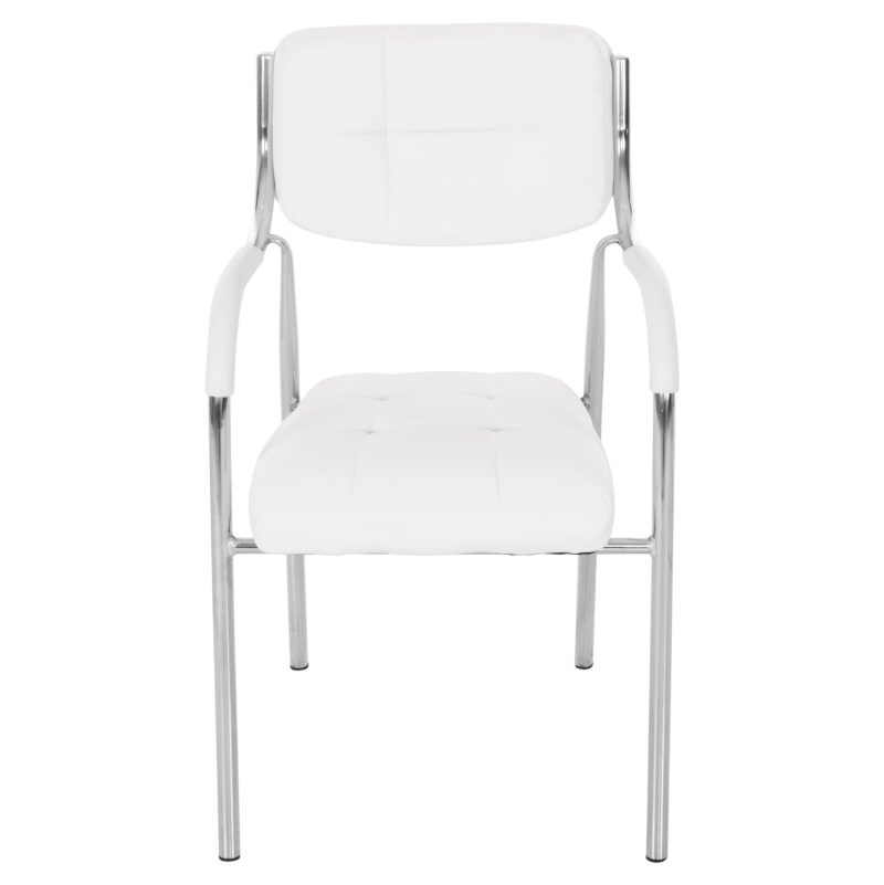 ΚΑΡΕΚΛΑ ΓΡΑΦΕΙΟΥ ΕΠΙΣΚΕΠΤΟΥ OBERON HM1018.02 ΑΣΠΡΟ PU 51x52x88Yεκ.