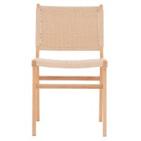 ΚΑΡΕΚΛΑ IGNACIO RUBBERWOOD ΣΧΟΙΝΙ ΦΥΣΙΚΟ HM9330.01 50X60X87Υεκ.