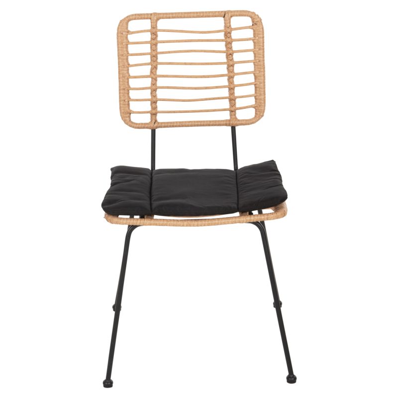 karekla-exchoroy-fb9545411-metallomaxila-2 ΚΑΡΕΚΛΑ ΕΞ.ΧΩΡΟΥ ALLEGRA HM5454.11 ΜΕΤΑΛΛΟ&ΜΑΞΙΛΑΡΙ ΜΑΥΡΟ-ΜΠΕΖ WICKER 50,5x49,5x88Υεκ