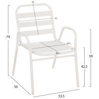 karekla-fb9597002-metalskeletos-plati-ka-1 ΚΑΡΕΚΛΑ PRELUDE HM5970.02 ΜΕΤΑΛ.ΣΚΕΛΕΤΟΣ-ΠΛΑΤΗ & ΚΑΘΙΣΜΑ ΑΛΟΥΜΙΝΙΟ-ΛΕΥΚΗ 54x56x79Υεκ