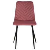 ΚΑΡΕΚΛΑ LATRELL HM8587.02 ΒΕΛΟΥΔΟ ΣΑΠΙΟ ΜΗΛΟ ΜΕ ΜΑΥΡΑ ΜΕΤΑΛΛΙΚΑ ΠΟΔΙΑ 43x54x88Υεκ. 4τμχ