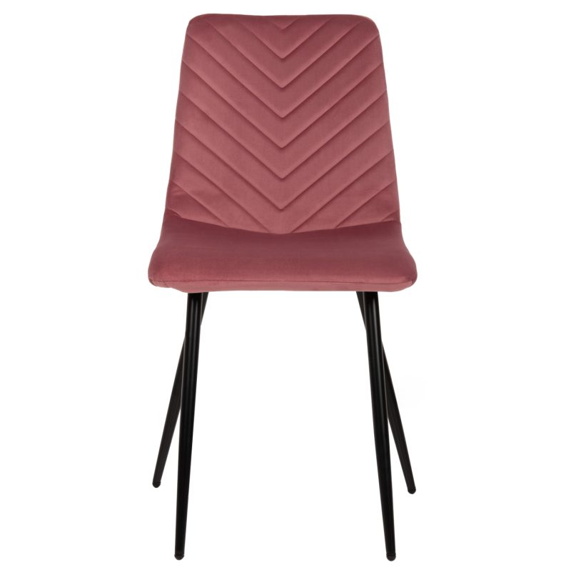 ΚΑΡΕΚΛΑ LATRELL HM8587.02 ΒΕΛΟΥΔΟ ΣΑΠΙΟ ΜΗΛΟ ΜΕ ΜΑΥΡΑ ΜΕΤΑΛΛΙΚΑ ΠΟΔΙΑ 43x54x88Υεκ. 4τμχ