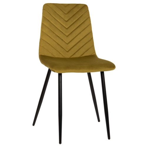 karekla-fb9858707-beloydo-ladi-me-mayra- ΚΑΡΕΚΛΑ LATRELL HM8587.07 ΒΕΛΟΥΔΟ ΛΑΔΙ ΜΕ ΜΑΥΡΑ ΜΕΤΑΛΛΙΚΑ ΠΟΔΙΑ 43x54x88Υεκ. 4τμχ