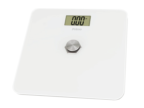 Ζυγαριά Σώματος Kinetic PRBS-40466 Primo 180Kg Υάλινη Λευκή Ζυγαριά Σώματος Kinetic PRBS-40466 Primo 180Kg Υάλινη Λευκή