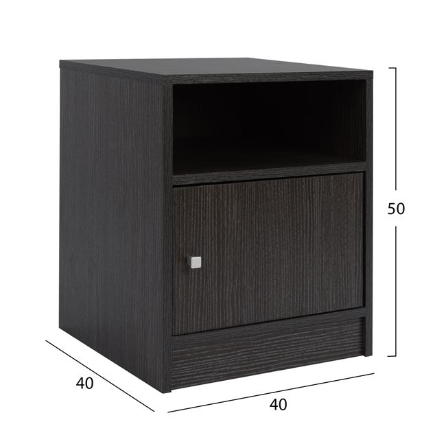 komodino-melaminis-hm220501-zebrano-40x4-1 ΚΟΜΟΔΙΝΟ ΜΕΛΑΜΙΝΗΣ MALORY HM2205.01 ZEBRANO 40x40x50