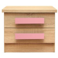 komodino-playroom-sonama-roz-hm331hm3360-1 ΚΟΜΟΔΙΝΟ PLAYROOM SONAMA-ΡΟΖ HM331+HM336.02 40Χ48Χ39εκ.