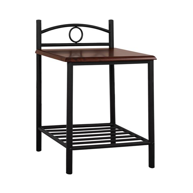 komodino-suzie-hm387-apo-metallo-kai-xyl ΚΟΜΟΔΙΝΟ REVEN HM387 ΑΠΟ ΜΕΤΑΛΛΟ ΚΑΙ ΞΥΛΟ 45x35x48-61 εκ.