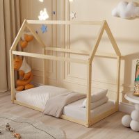 krebati-paidiko-fb967701-tmontessori-xyl-1 ΚΡΕΒΑΤΙ ΠΑΙΔΙΚΟ PEPE HM677.01 τ.MONTESSORI ΞΥΛΟ ΠΕΥΚΟ ΦΥΣΙΚΟ- 190x90εκ