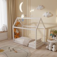 krebati-paidiko-fb967703-tmontessori-xyl-1 ΚΡΕΒΑΤΙ ΠΑΙΔΙΚΟ PEPE HM677.03 τ.MONTESSORI ΞΥΛΟ ΠΕΥΚΟ ΛΕΥΚΟ- 190x90εκ