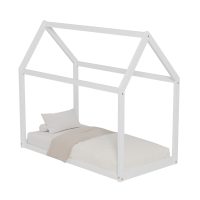 krebati-paidiko-fb967703-tmontessori-xyl ΚΡΕΒΑΤΙ ΠΑΙΔΙΚΟ PEPE HM677.03 τ.MONTESSORI ΞΥΛΟ ΠΕΥΚΟ ΛΕΥΚΟ- 190x90εκ